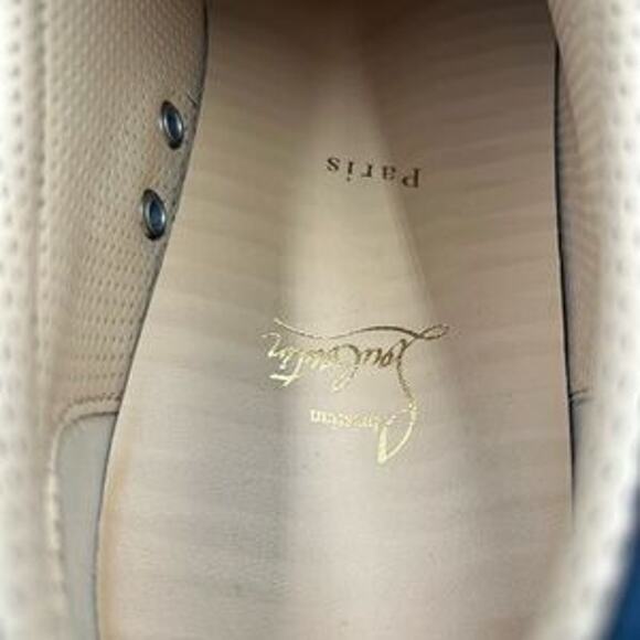 Men's Christian Louboutin F. A. V. Fique slip on sneakers size 41.5 made italy - Picture 9 of 13